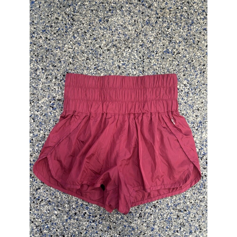 Free People FP Movement The Way Home Shorts In A Vibrant Pink Size Small